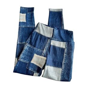 Patchwork Denim Jeans for Men